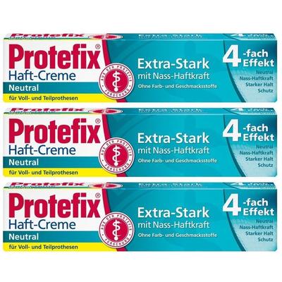 PROTEFIx Haftcreme Neutral x3 3x47 g Creme