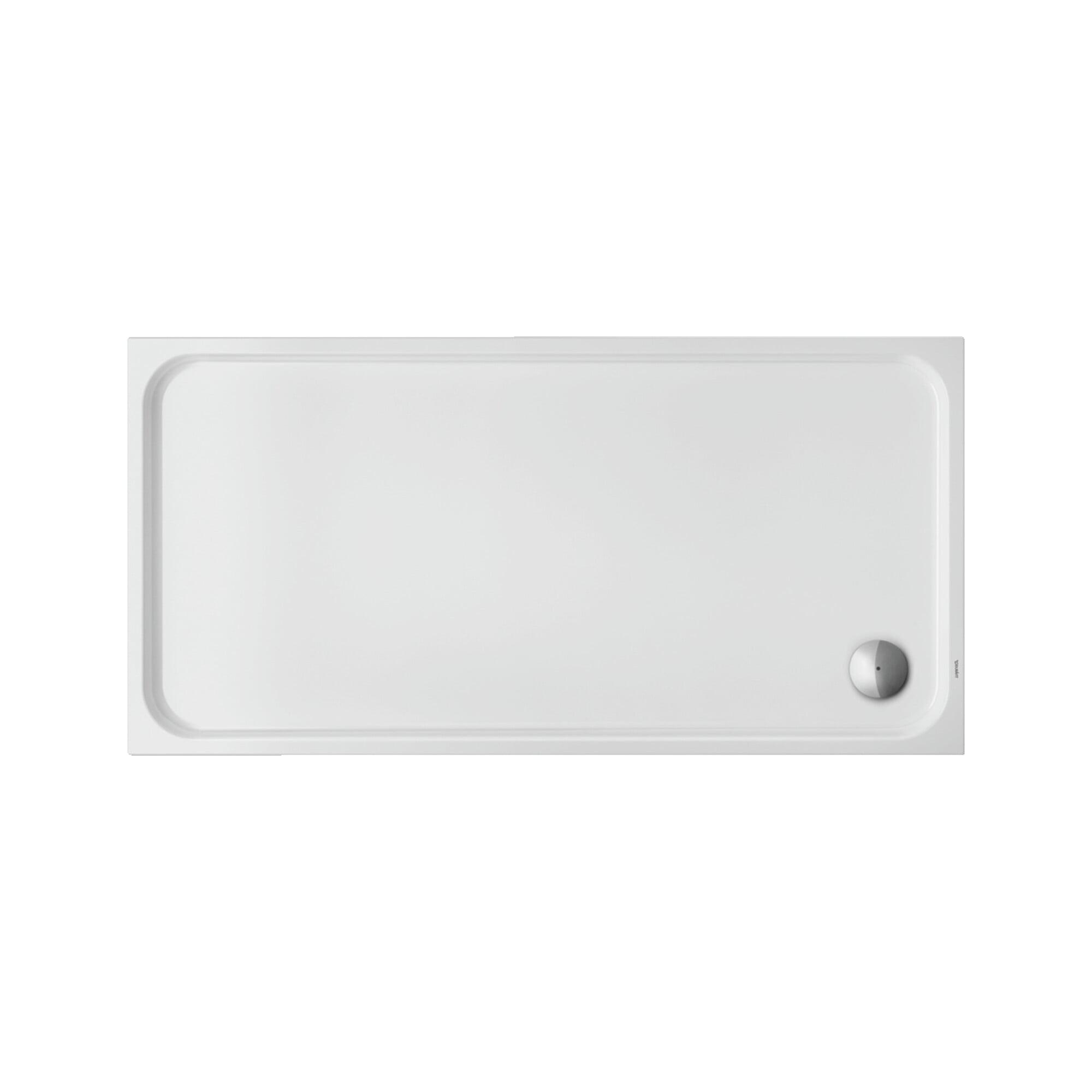 Duravit Rechteck-Duschwanne D-Code 180x90x8,5cm, weiß (720165000000000)