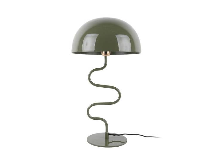 Tischlampe Crazy Paris - Designleuchte aus Eisen - Waldgrün - Luxusbetten24