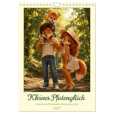 Kleines Pfotenglück (Wandkalender 2027 DIN A4 hoch), CALVENDO Monatskalender