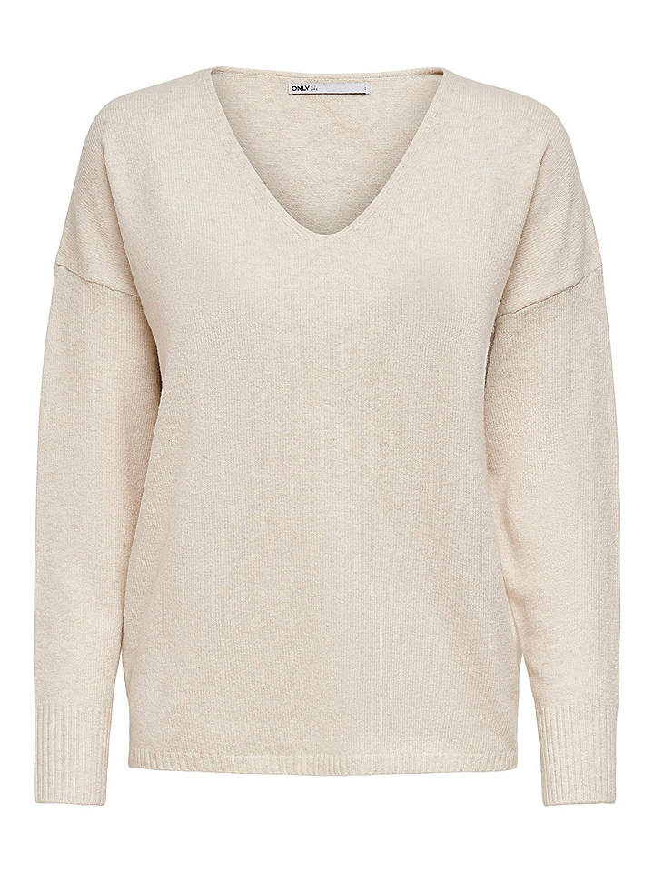 ONLY Pullover "Rica" in Creme - S