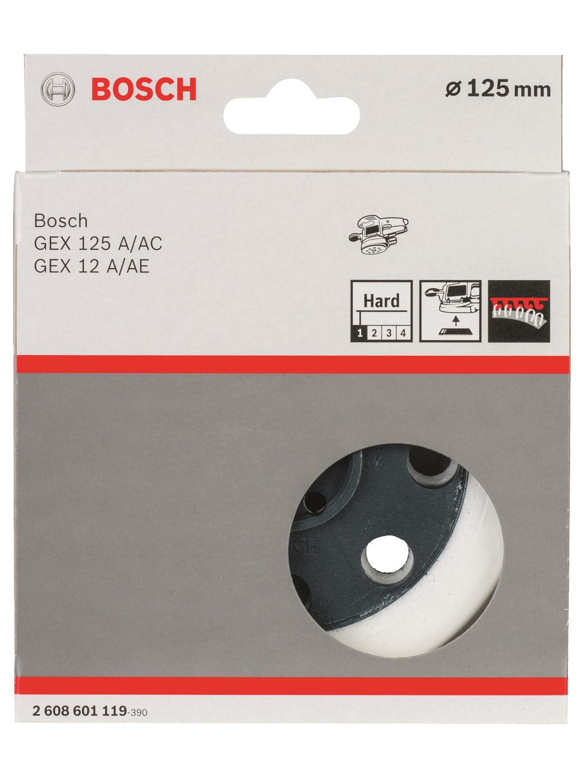 Bosch SLIBETALLERKEN EX Ø125MM HÅRD