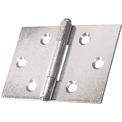 Scharniere breit m. Schrauben verzinkt LxB=30x30 mm VPE 2 Stück