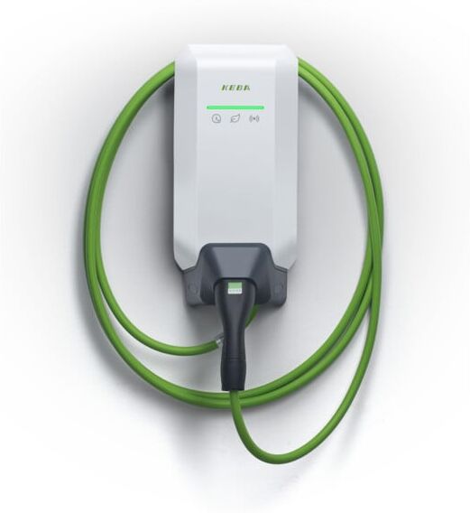 keba Wallbox P40 22 kW 3 phases blanc câble 6 m WiFi (131131)