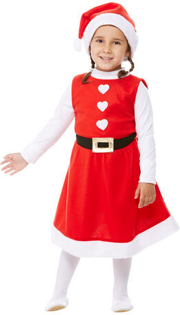 Kinderkostüm "Santa Girl"