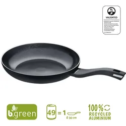 Berndes Bratpfanne b.green Alu Recycled Induction schwarz 30 cm