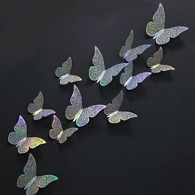 Uplift Picks 3D Mirror Butterfly Wall Stickers Elegant DIY Wall Decor For Living Room And Events 05