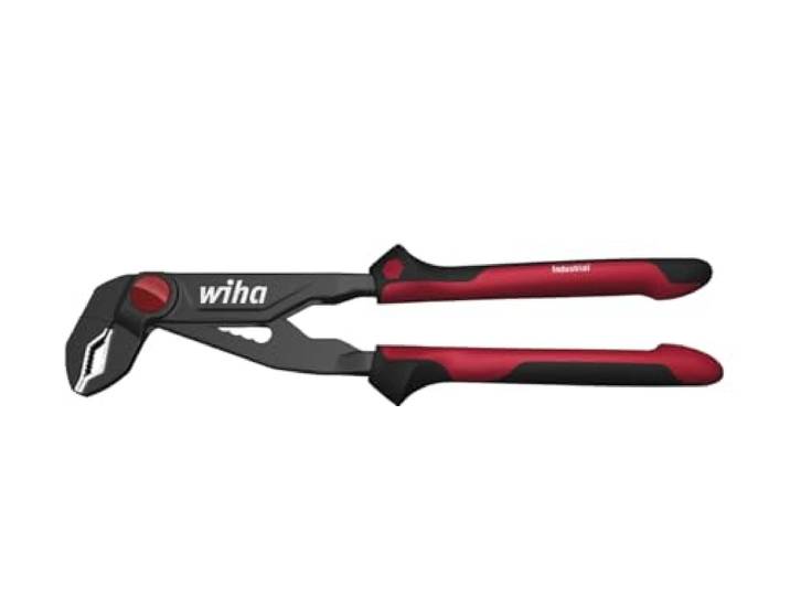 Wiha Alicates para fontanería Industrial con botón 180 mm (36987)