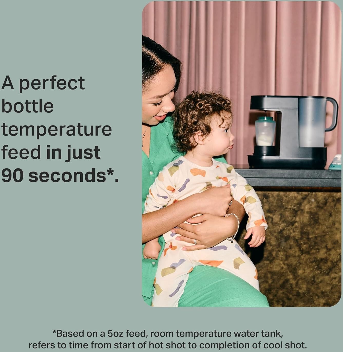 Tommee Tippee Perfect Prep Machine Baby Formula Feed Maker with Antibacterial Filter - Slate