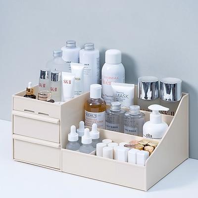 schublade make-up aufbewahrungsbox kosmetik aufbewahrungsbox desktop kommode organisator container schmuck lippenstift kosmetik lagerregal große kapazität