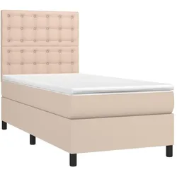 vidaXL, Boxspringbett, Qupenar (Knöpfe) (80 x 200 cm)
