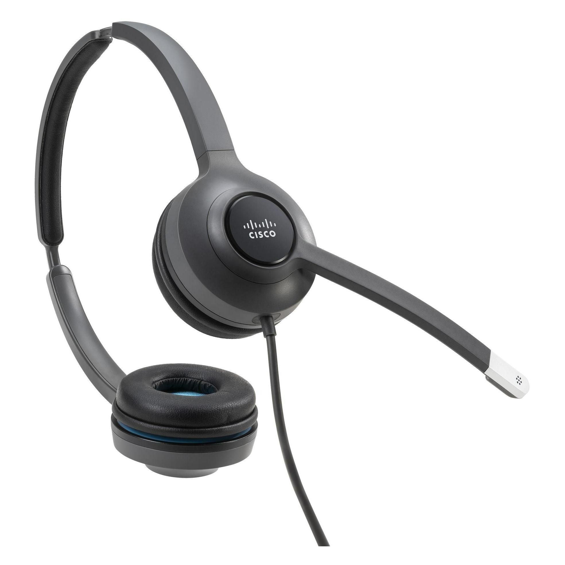 Cisco Headset 522 Duo 3.5mm & USB-C Adapter (Kabelgebunden, USB-C) (CP-HS-W-522-USBC)
