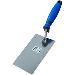Berner Putzkelle, 160 mm, Edelstahl mit Soft-Griff