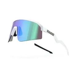 NAOS OPTICS Sportbrille Ziris Matte White | Blue Green