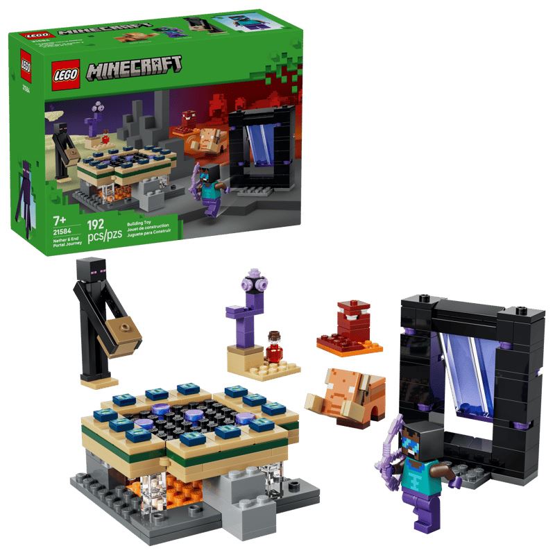 LEGO Minecraft 21584 Reise durch Nether und Endportal