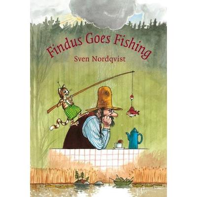 Findus Goes Fishing, Gebundene Ausgabe von Sven Nordqvist, Hawthorn Press