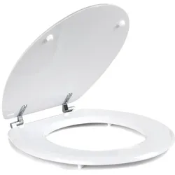 Beldray, WC Deckel, LA032355WFPEU7 Wooden Toilet Seat? White