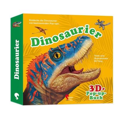 Dinosaurier 3D-Pop-up-Buch, Taschenbuch von Mi Tong, Sophie Verlag GmbH, 978-3-96808-031-4