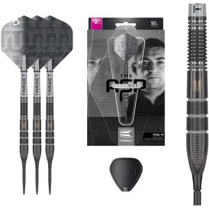 Target-Darts Dartpfeile Nathan Aspinall X Echo Swiss Point, mit wechselbarer Metallspitze, 22 g, 3 Stück