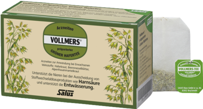 SALUS Pharma GmbH VOLLMERS präparierter grüner Hafertee Filterbeutel 15 St 05371847