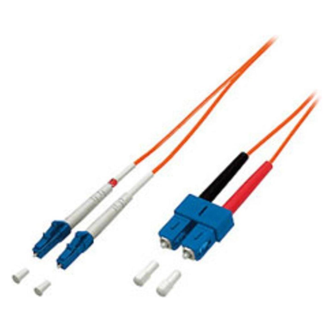 equip LWL Patchkabel SC->SC Multimode Duplex OM1 or (1 m) (253321)