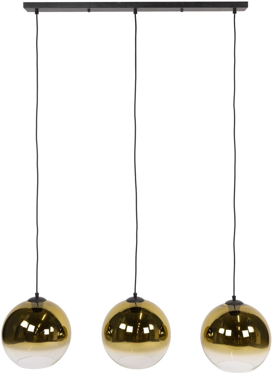 Giga Living Hanglamp Bubble Shaded Goud Metaal B: 30 cm, H: 115 cm, D: 150 cm