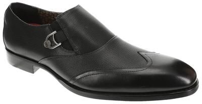 Stacy Adams Lockwood - Mens 9.5 Black Slip On Medium