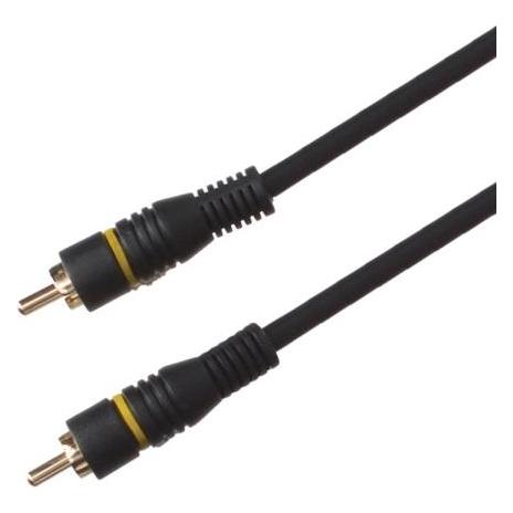 Connectech SX Composite Video Cable 1m RCA M - RCA M 1.0m (1 m, Cinch Kabel) (CTV 5001)