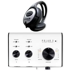 Blackstar Audio-Interface Polar 2 Interface mit Kopfhörer (USB), Audio Interface, Weiss