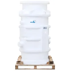KSB Pumpenschacht aus Polyethylen Doppelstation CK 800 D