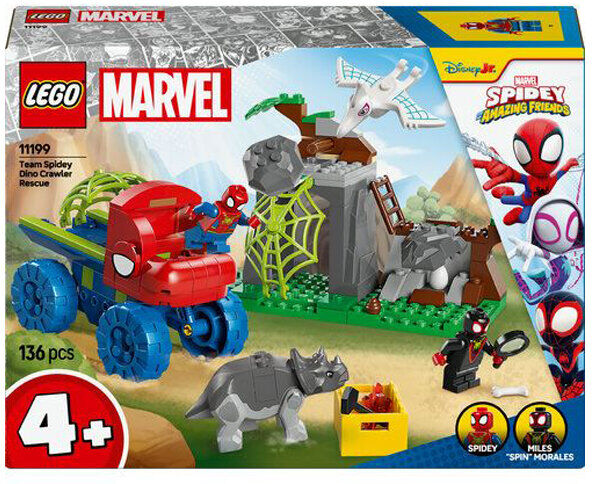 Lego SPIDEY VEICULO DINO 11199