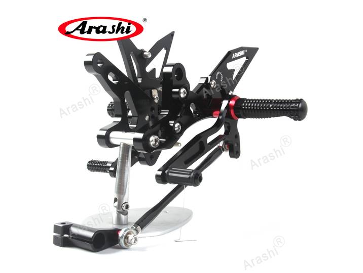 Repose-pieds réglables Arashi V2.0 pour KAWASAKI Ninja 400 Z 400 Z400 / ABS 2018-2023 CNC, repose-pieds Ninja 250 2018-2023 / Z250 2019-2022, Ninja 500 / Z500 / ABS 2024-2025