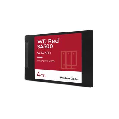 SANDISK interne SSD "WD Red SA500", schwarz (ohne farbbezeichnung), 4 TB, Festplatten