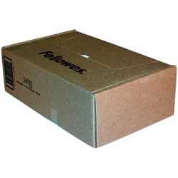 Fellowes Aktenvernichter Abfallbeutel 165 Liter, 50Stk., Abfallsack, Transparent