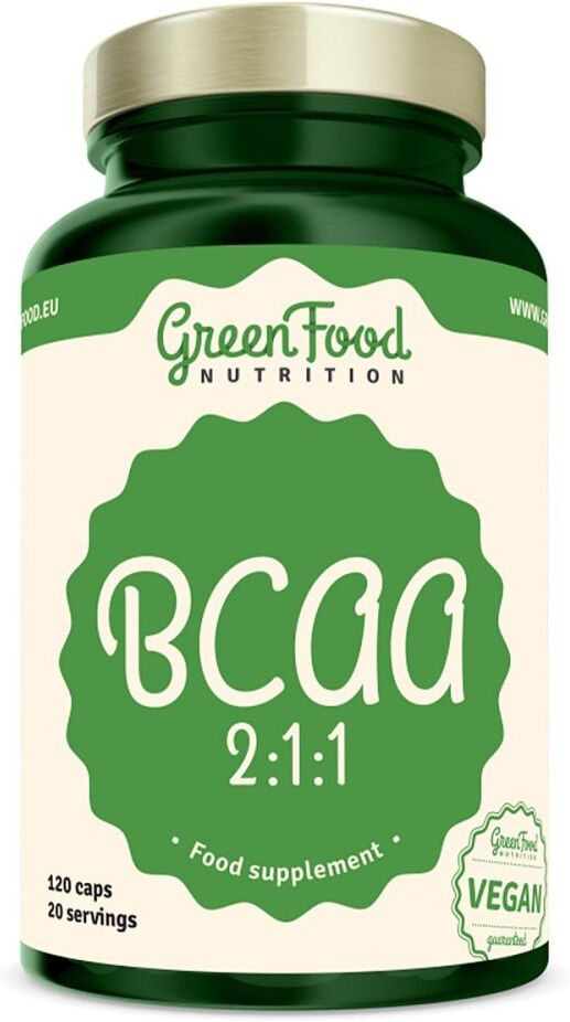 Green Food Bcaa 2:1:1 Kapseln 120stk