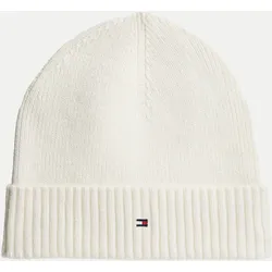 Beanie mit Logo-Stickerei Weiß