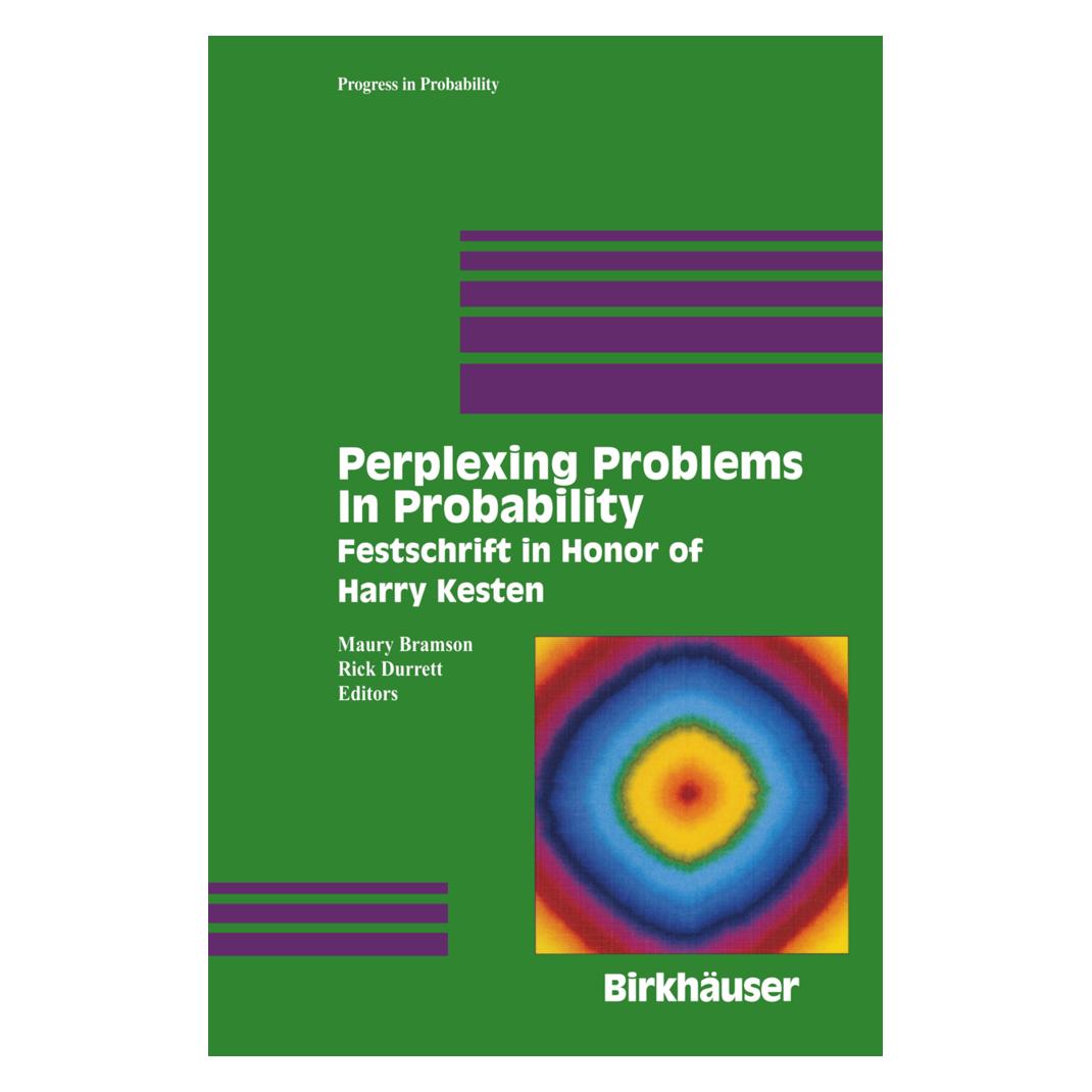 Springer Perplexing Problems in Probability (Englisch, Maury Bramson, Richard T. Durrett) (55510340)
