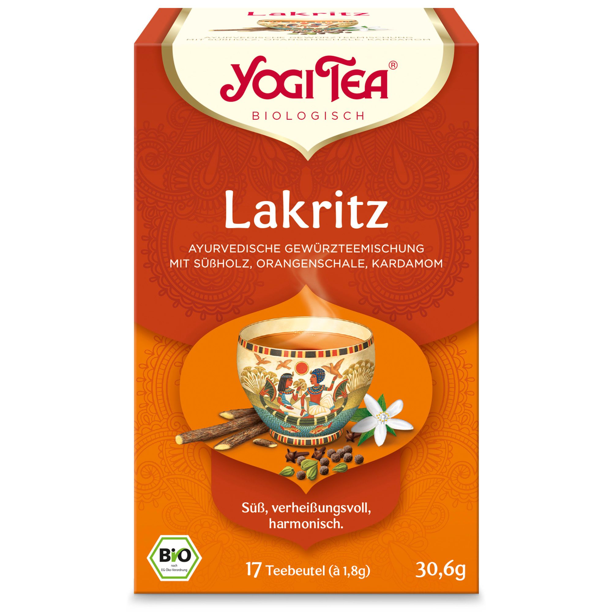 Yogi TEA Lakritz Bio Filterbeutel 17x1,8 g