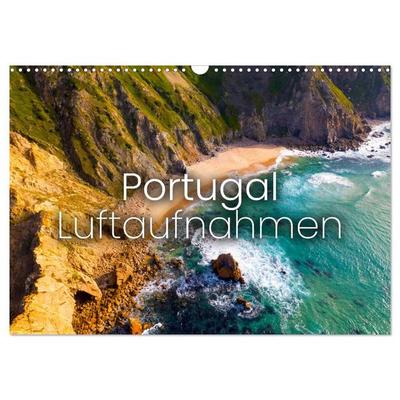Portugal Luftaufnahmen (Wandkalender 2026 DIN A3 quer), CALVENDO Monatskalender