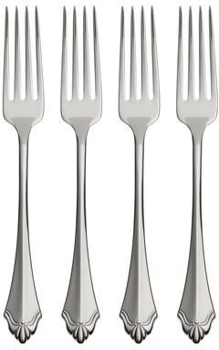 Oneida Kenwood Fine Flatware Dinner Forks, Set Of 4