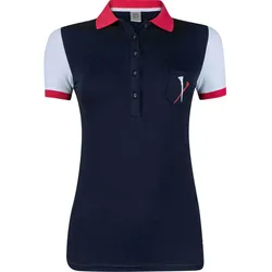 girls golf Polo Tee Time, navy