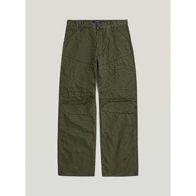 Bikerhose G-STAR "5620 3D Loose Hose", Herren, Gr. 28, Länge 30, grün (asfalt, four leaf clover cloud camo), Obermaterial: 100% Baumwolle, Hosen