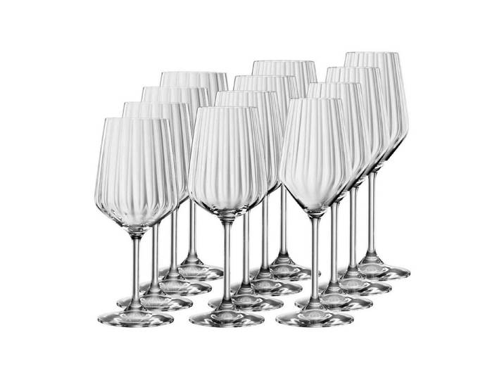 SPIEGELAU Gläser-Set Lifestyle Wein- & Champagnergläser 12-tlg., 12-tlg., Glas
