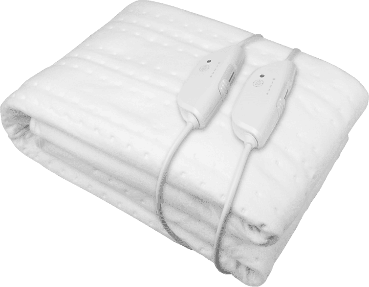 Calientacamas - Medisana 61230 King Size HU 676, 200 W, 4 niveles de temperatura, Extra grande, Blanco