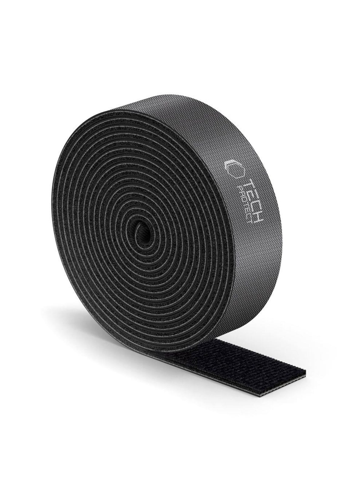 Tech-Protect Velcro Cable Organizer 3m - black