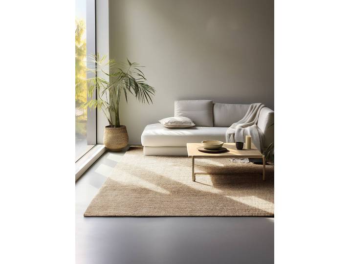 Tapis en jute Jaipur Marron/Doré 80 x 150cm Jute