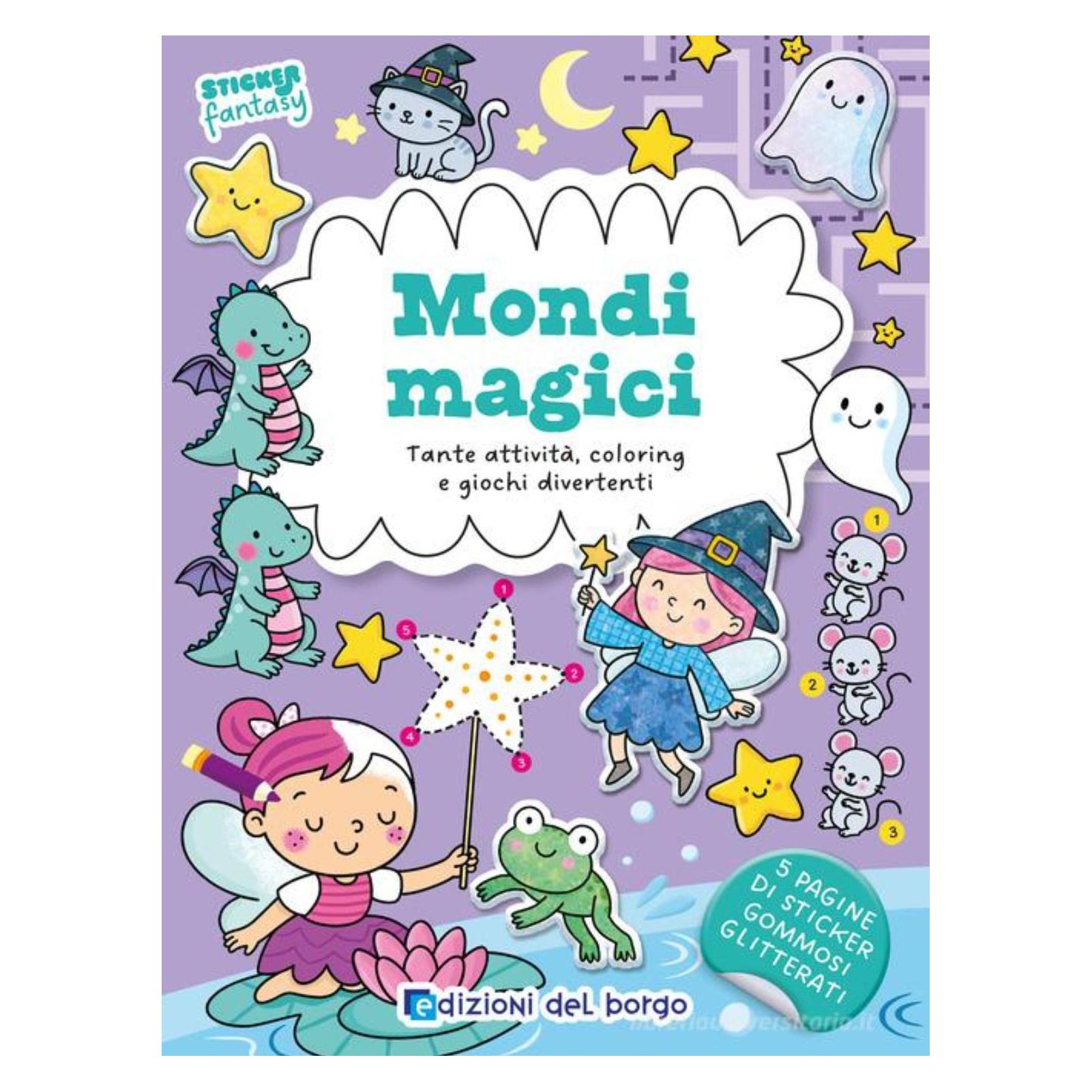 Edizioni del Borgo Mondi Magici - Sticker Fantasy (70041367)