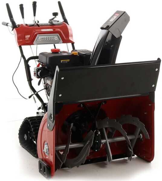 GeoTech Pro STP1176 TEL - Benzin-Schneefräse - Raupenantrieb - Loncin LC180FDS