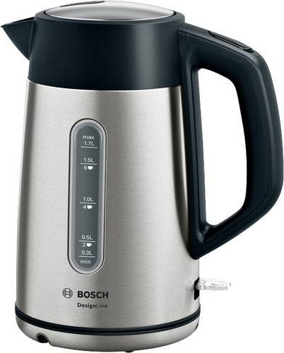 Bosch Haushalt TWK4P440 Wasserkocher Edelstahl Fassungsvermögen: 1.7 l