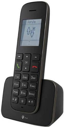Telekom Sinus 207 DECT/GAP Schnurloses Telefon analog Freisprechen Schwarz